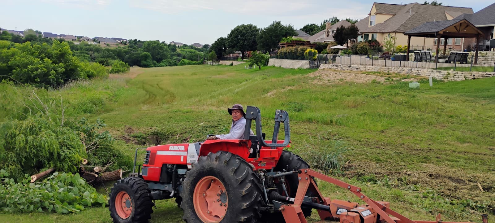 Hipolito Hernandez - Angel's Tractor Mowing