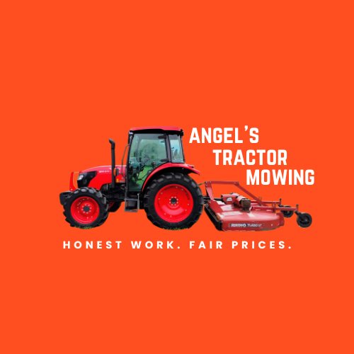 Angel's Tractor Mowing logo